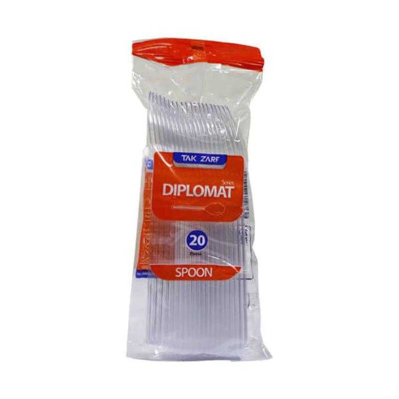 خرید عمده چنگال دیپلمات | ضخیم و نشکن (طرح VIP) - بهمن کاپ